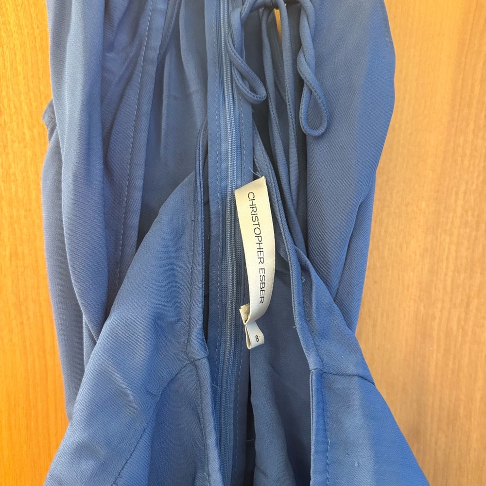 Christopher Esber Royal Blue Dress
